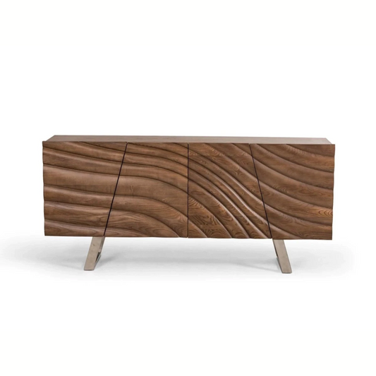 Buffet Table Fancy Walnut Buffet
