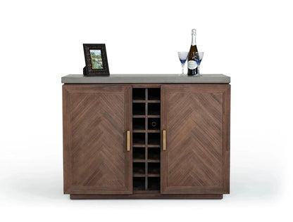 Buffet Table MAC Concrete Wine Cabinet