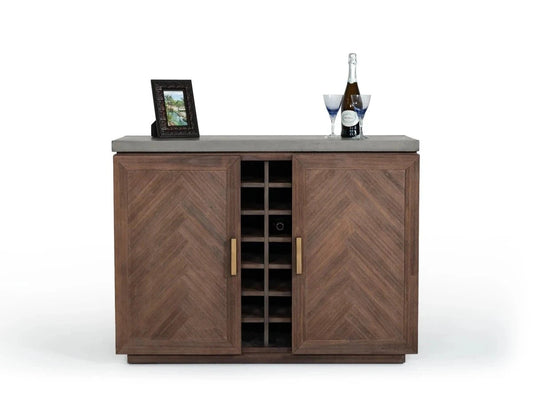 Buffet Table MAC Concrete Wine Cabinet