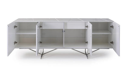 Buffet Table MAC White Buffet Table