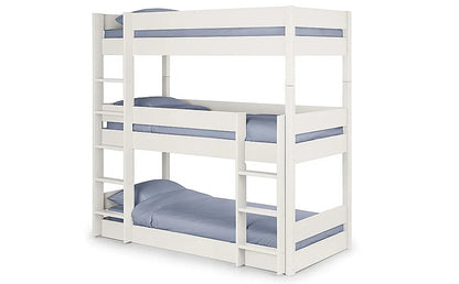 Bunk Bed: Triple Highsleeper Bunk Bed