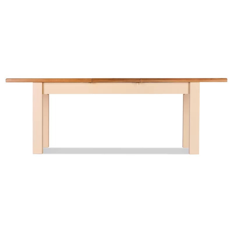 8 Seater Dining Set: Butterfly Leaf Solid Oak Dining Set