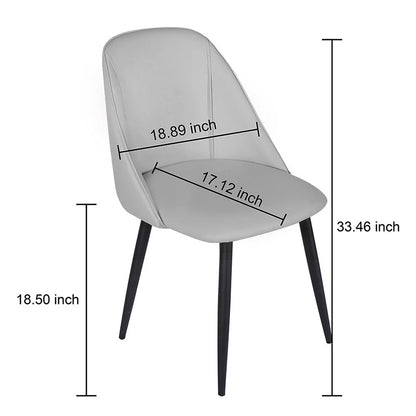 Cafe Chair: Side Restaurant Chair (Set of 2)