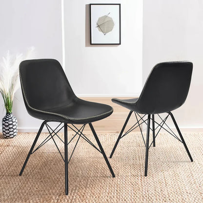 Cafe Chair: Side Restaurant Chair (Set of 2)