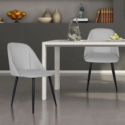 Cafe Chair: Side Restaurant Chair (Set of 2)