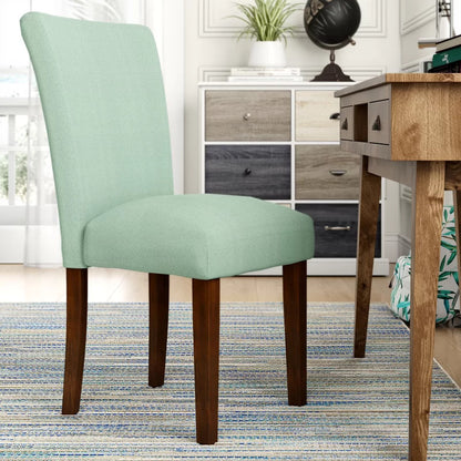 Cafe Chair: Upholstered Parsons Chair