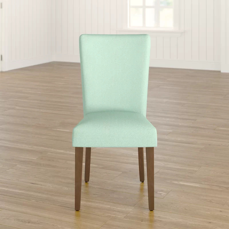 Cafe Chair: Upholstered Parsons Chair