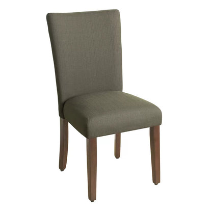 Cafe Chair: Upholstered Parsons Chair
