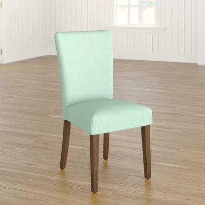 Cafe Chair: Upholstered Parsons Chair
