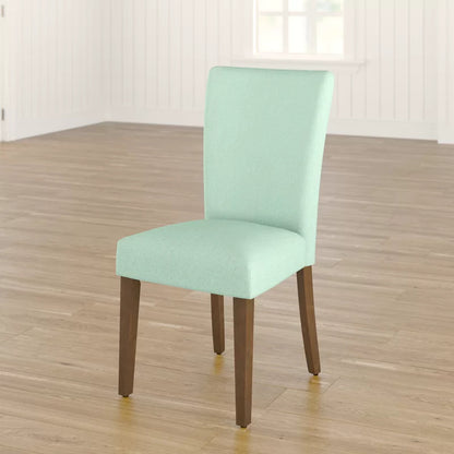 Cafe Chair: Upholstered Parsons Chair