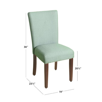 Cafe Chair: Upholstered Parsons Chair