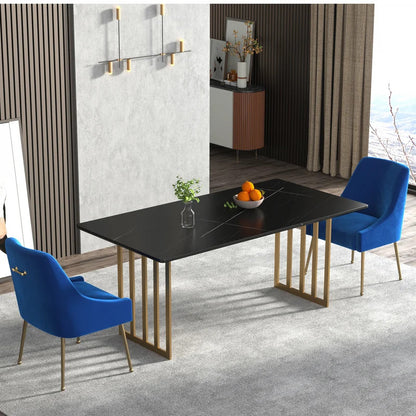 Cafe Chair: Velvet Wingback  Restaurant Chair (Set of 2)