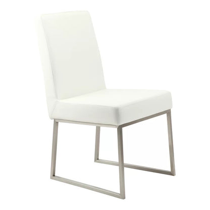 Cafe Chair: White Side Restaurant Chair