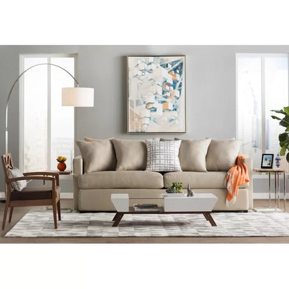 Center Table: 4 Legs Coffee Table with Storage