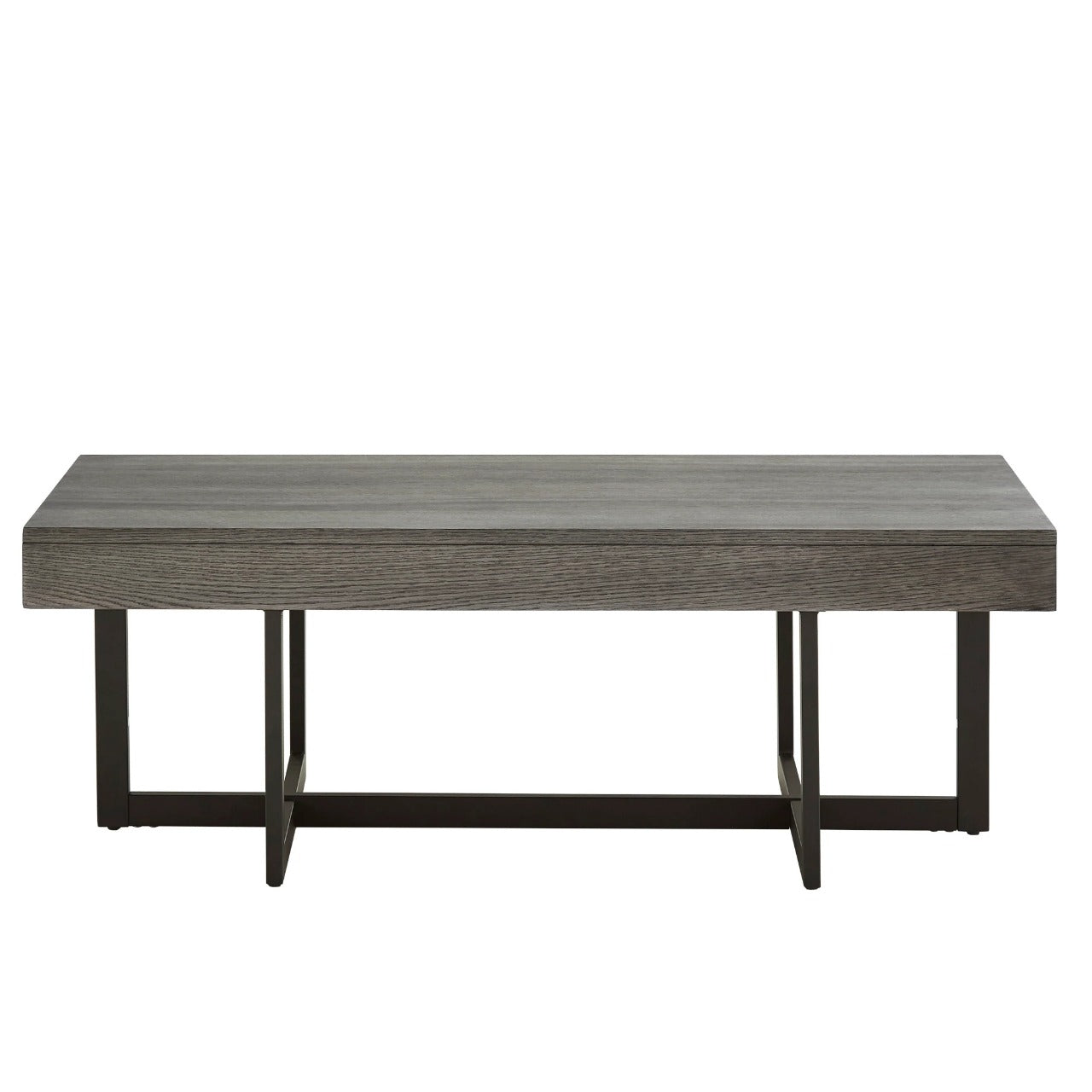Center Table: Cross Legs Coffee Table with Storage