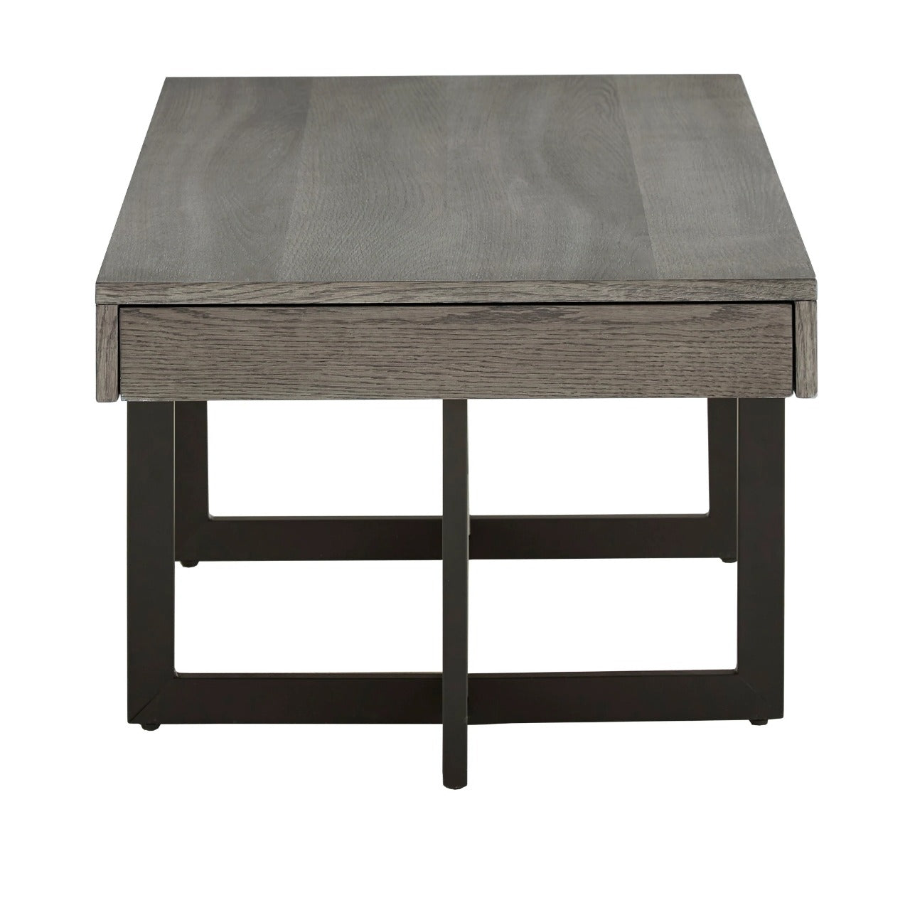 Center Table: Cross Legs Coffee Table with Storage