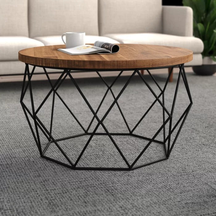 Center Table: Round Coffee Table
