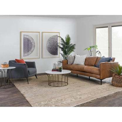 Center Table: Round Coffee Table