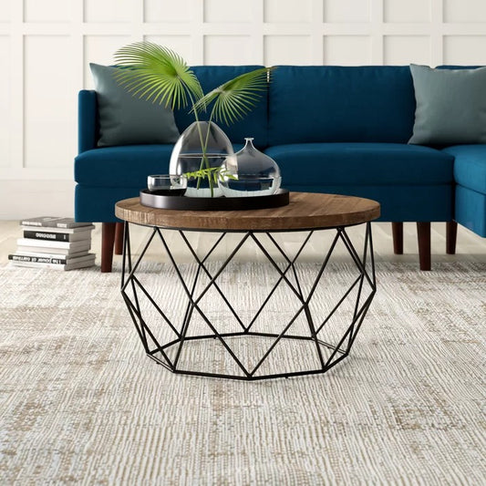 Center Table: Round Coffee Table