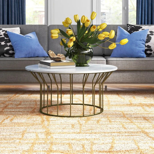 Center Table: Round Coffee Table