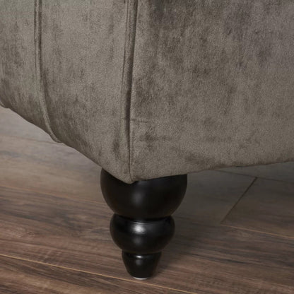 Chaise Lounge: Andrews Tufted Armless Chaise Lounge Chair