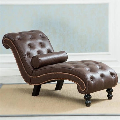 Chaise Lounge: Patio Chaise Lounge Sofa With Pillow For Living Room Furniture