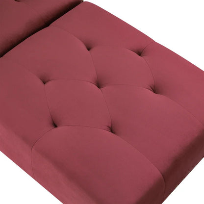 Chaise Lounge: Cannon Tufted Round Arms Reclining Chaise Lounge