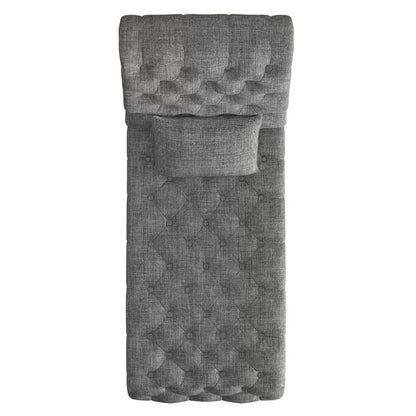 Chaise Lounge: Diyom Tufted Armless Chaise Lounge