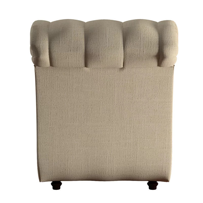 Chaise Lounge: Diyom Tufted Armless Chaise Lounge