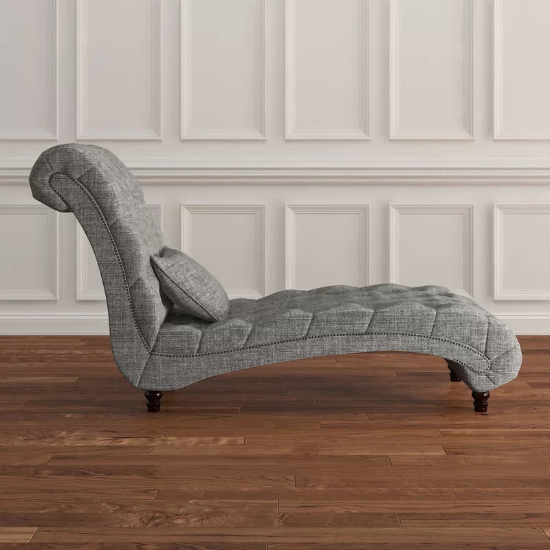 Chaise Lounge: Diyom Tufted Armless Chaise Lounge