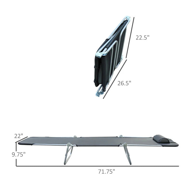 Chaise Lounge: Shelly 71.7'' Long Reclining Single Chaise