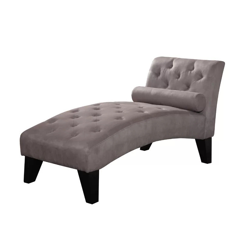 Chaise Lounge: Mcfarland Tufted Armless Chaise Lounge
