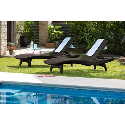 Chaise Lounge: Vartem 77.6'' Long Reclining Single Chaise (Set of 2)