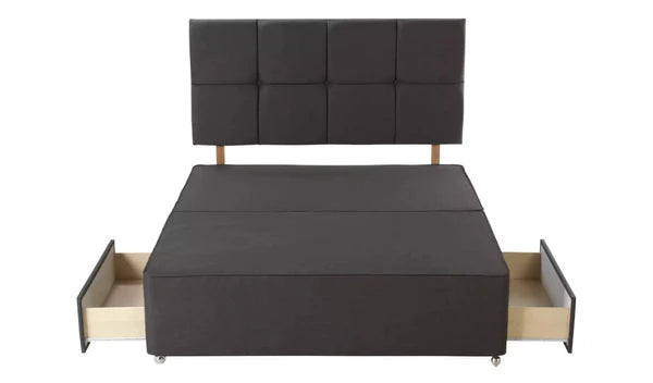 King Size: 2 Drawer King Size Divan Bed