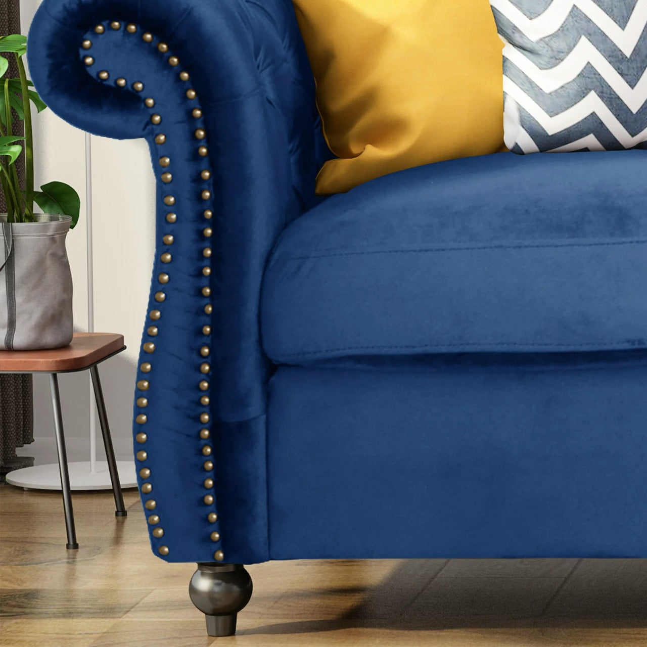 3 Seater Sofa : Chesterfield Modern Sofa Set