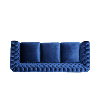3 Seater Sofa : Chesterfield Modern Sofa Set