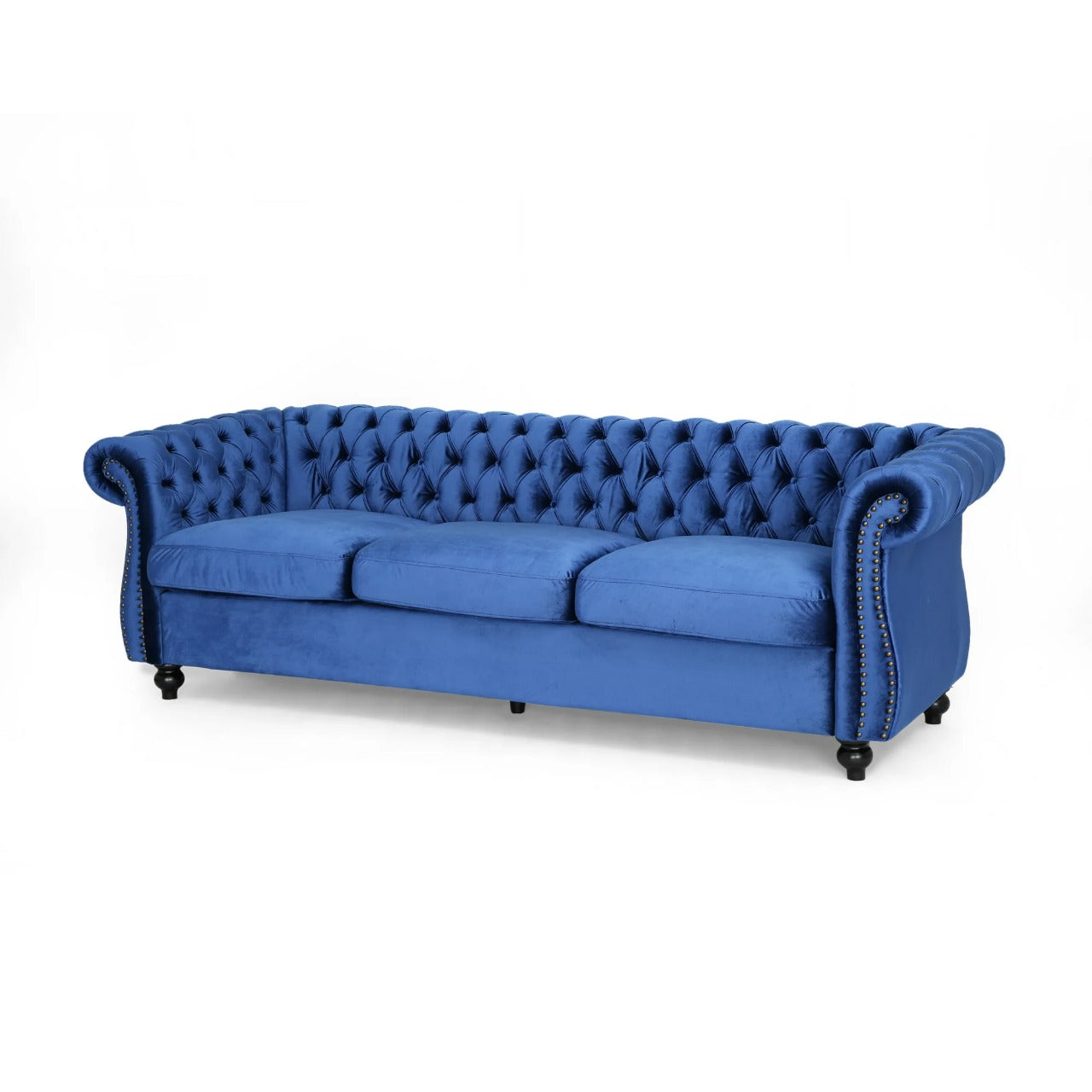 3 Seater Sofa : Chesterfield Modern Sofa Set