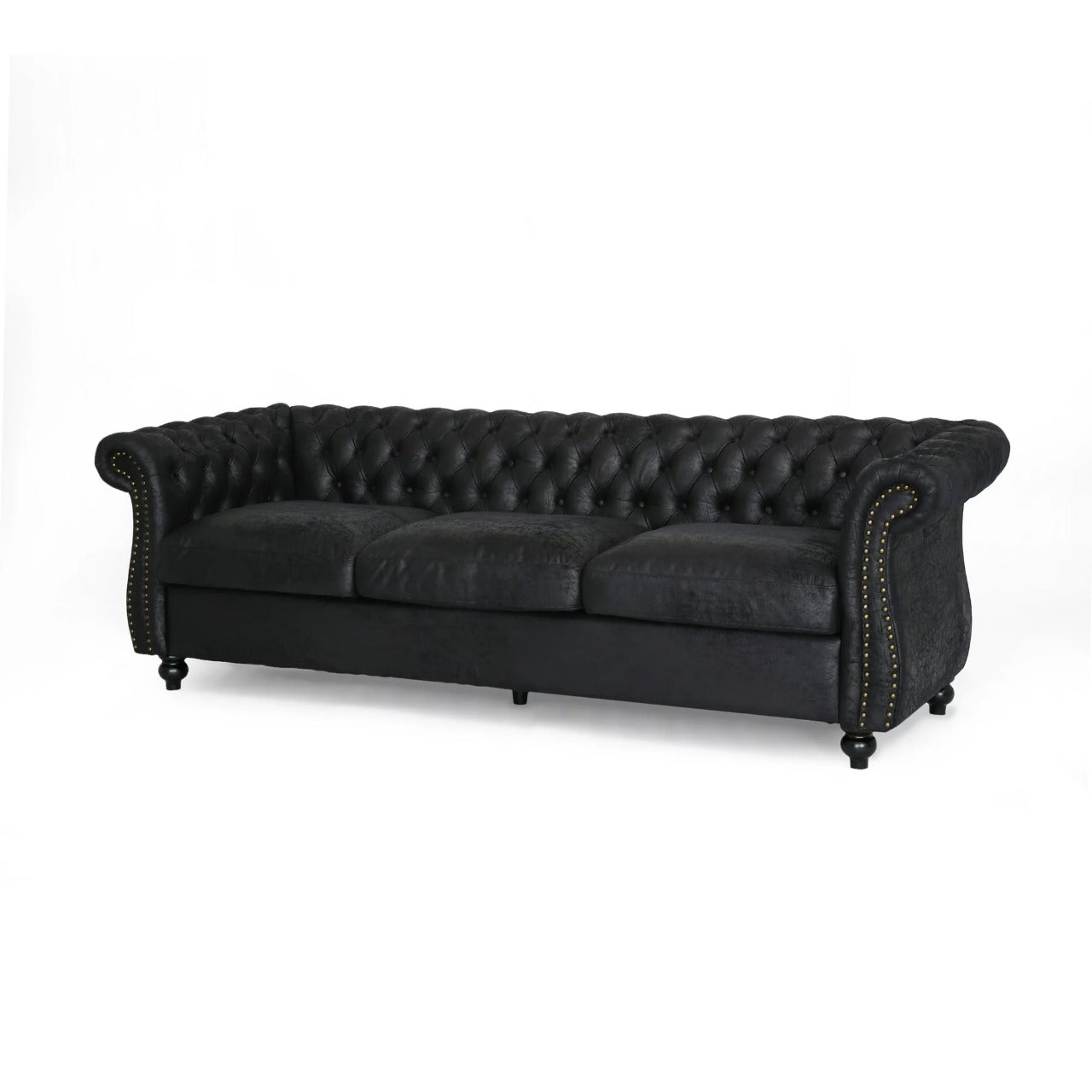 3 Seater Sofa : Chesterfield Modern Sofa Set