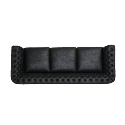 3 Seater Sofa : Chesterfield Modern Sofa Set