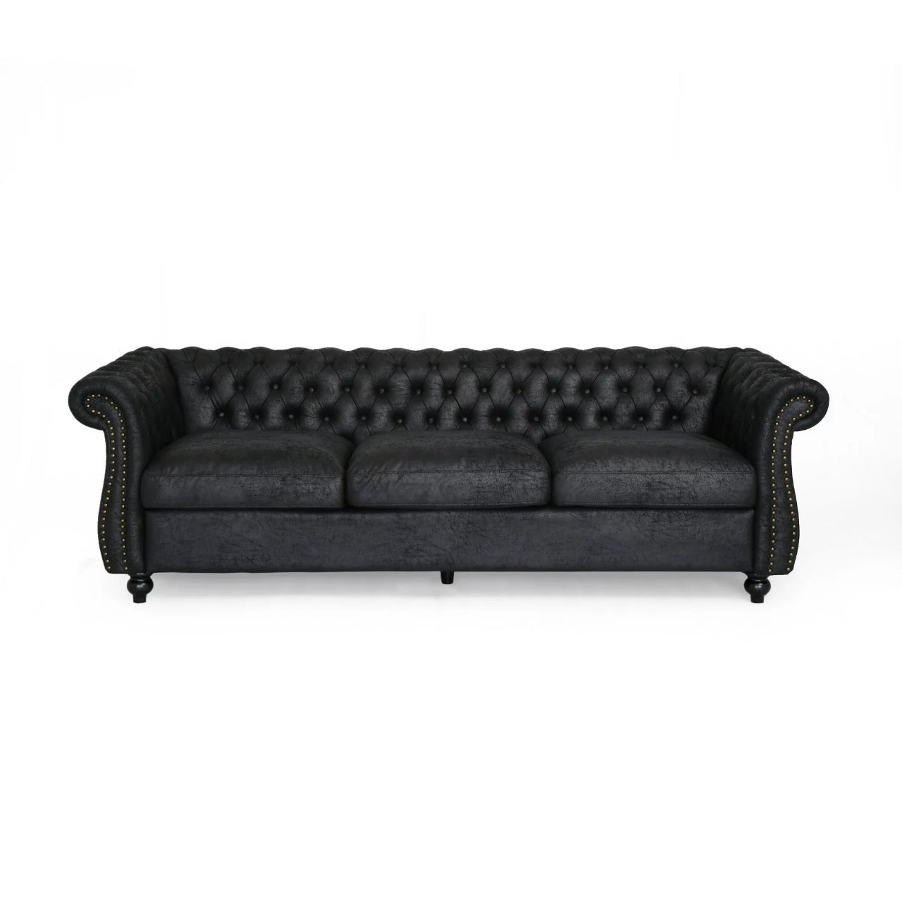 3 Seater Sofa : Chesterfield Modern Sofa Set