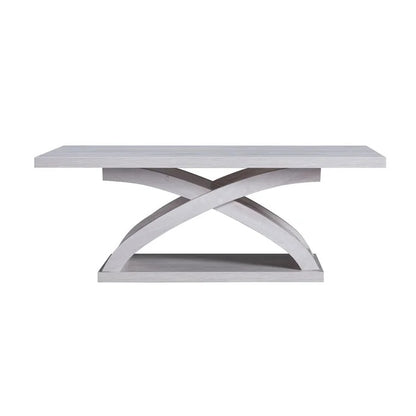 Coffee Table: Floor Shelf Coffee Table with Storage