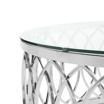 Coffee Table: Glass Frame Coffee Table