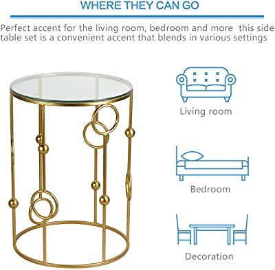 Coffee Table Set: 2 Piece Coffee Table Set