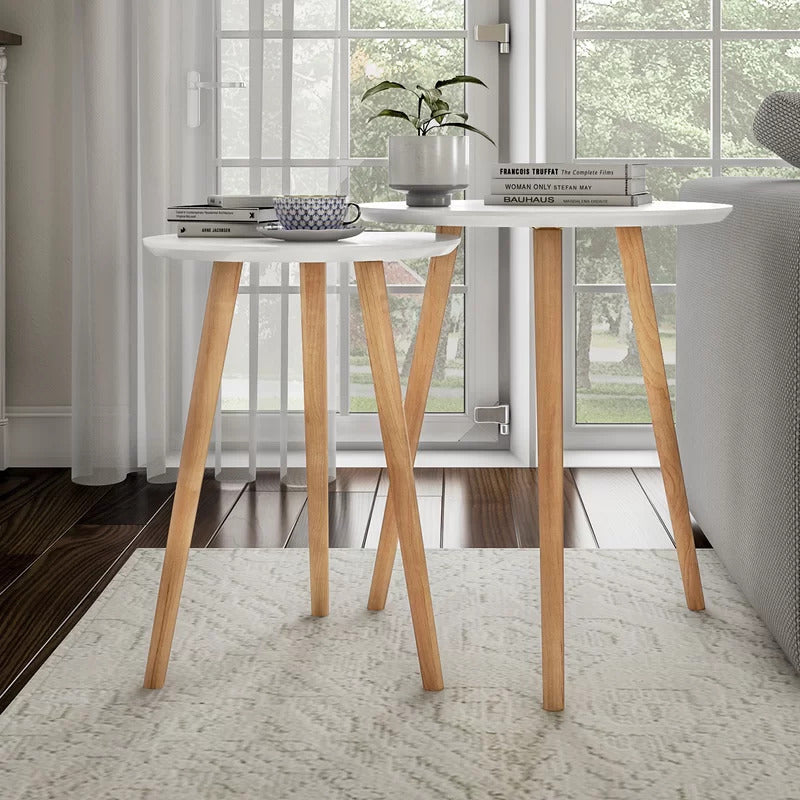 Coffee Table Set : DINO 3 Legs Nesting Tables