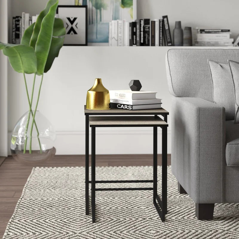 Coffee Table Set : JOY Sled Nesting Tables