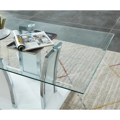 Coffee Table Set: Modern Style 3 Piece Coffee Table Set