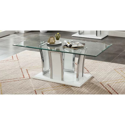 Coffee Table Set: Modern Style 3 Piece Coffee Table Set