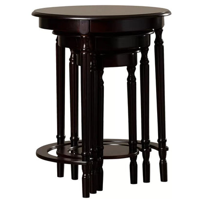 Coffee Table Set : Modern Wooden 3 Legs Coffee Table