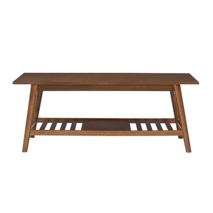 Coffee Table Set: Modern Wooden 3 Piece Coffee Table Set