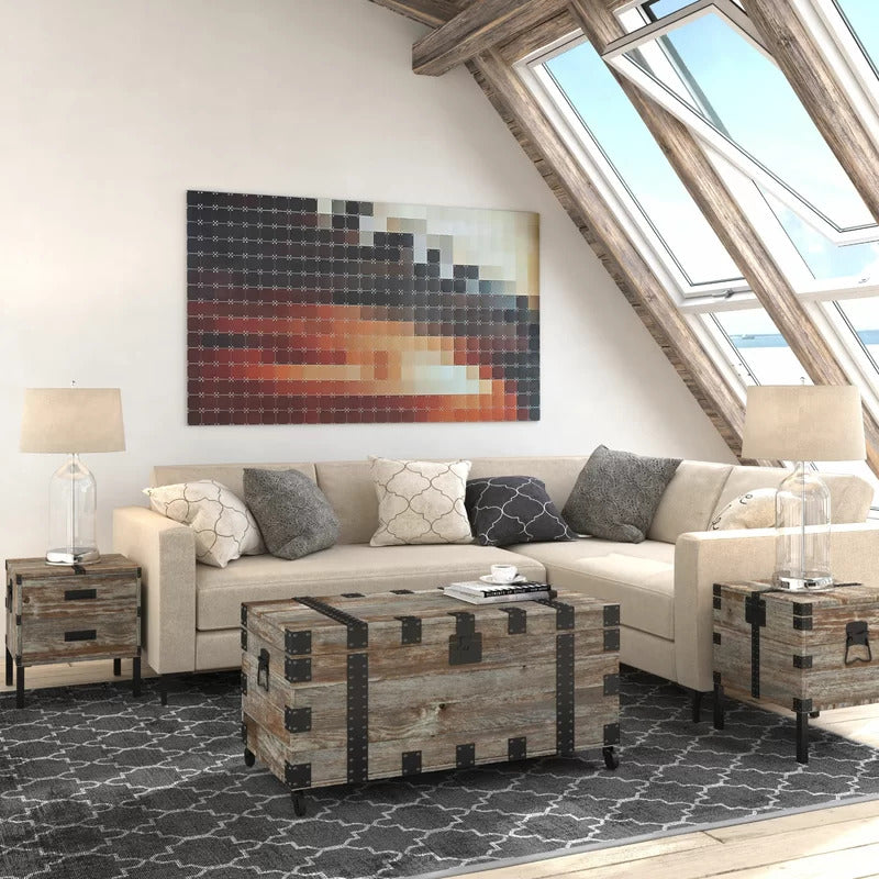 Coffee Table Set : SID 3 Piece Coffee Table Set